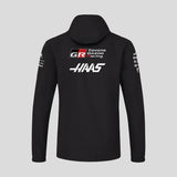 Veste de pluie Haas F1, équipe, noire