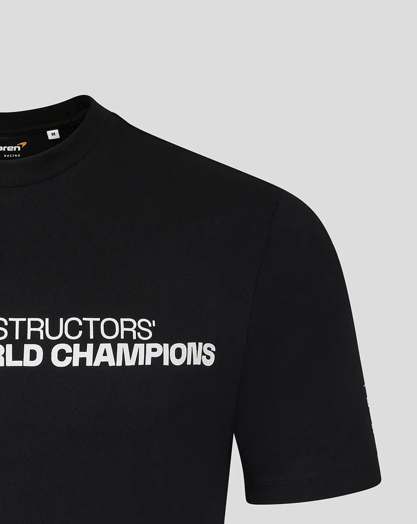 T-shirt McLaren, Champion du constructeur, 2025, noir 🔥