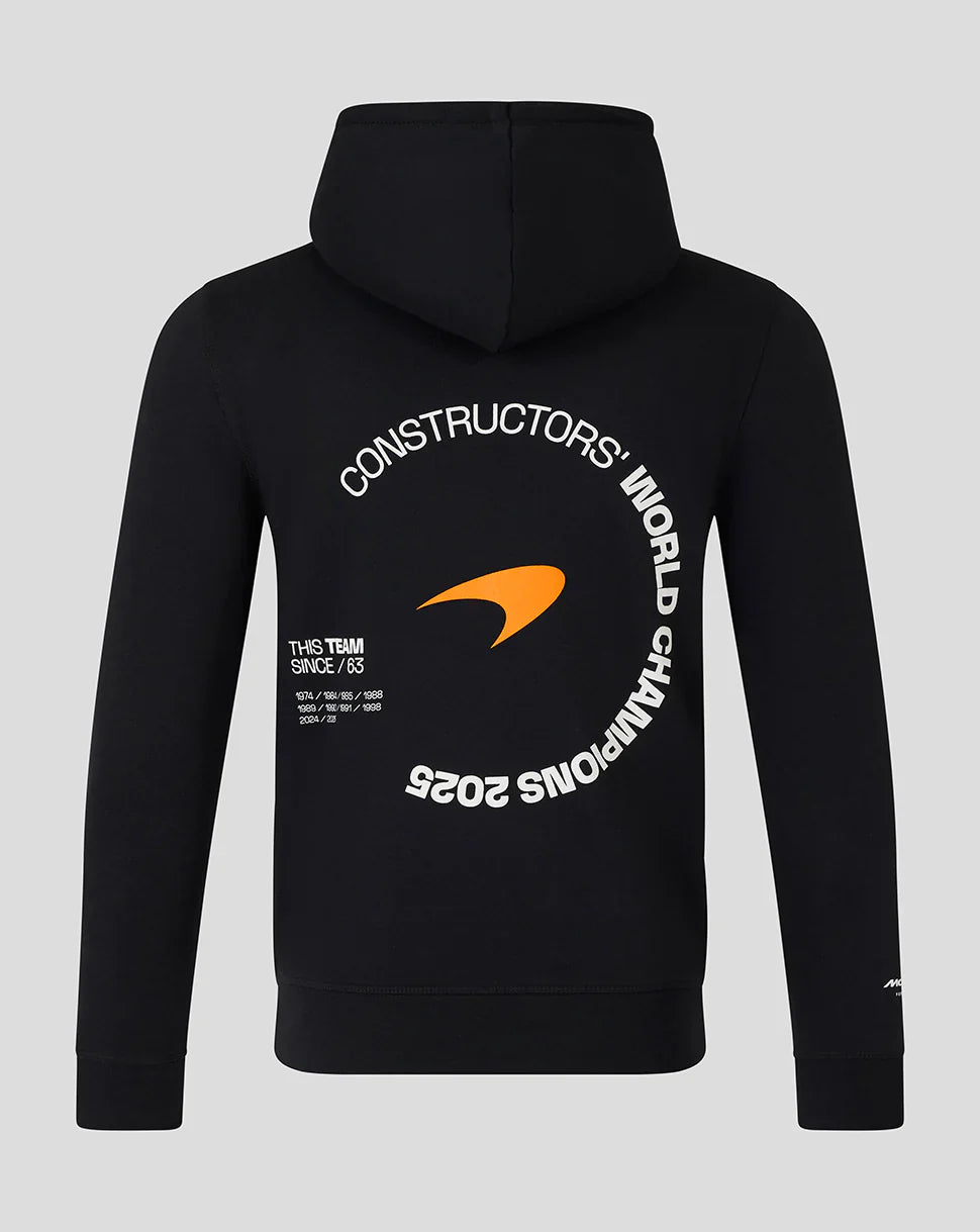 Sweat à capuche McLaren, Champion des Constructeurs, 2025, noir 🔥