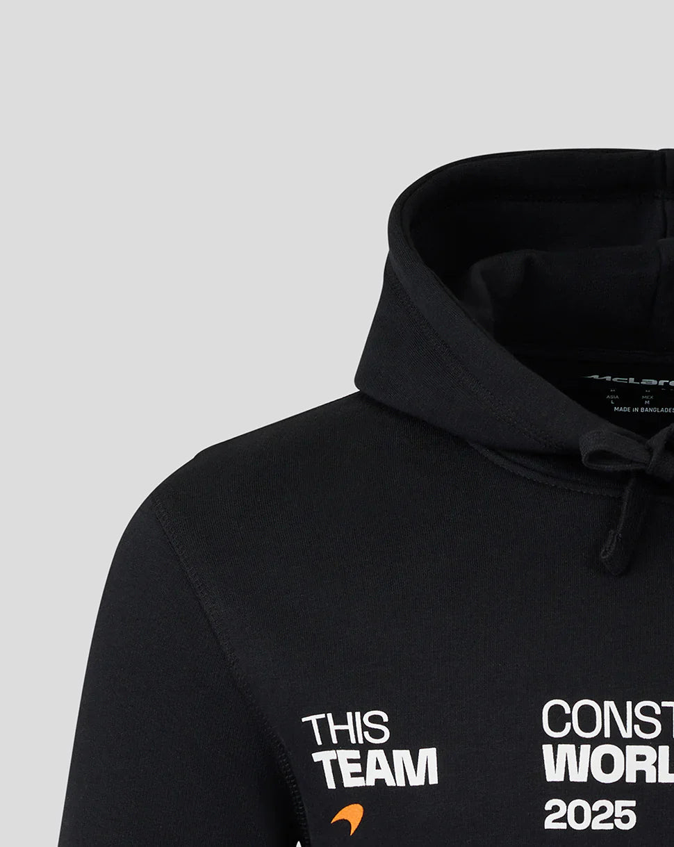 Sweat à capuche McLaren, Champion des Constructeurs, 2025, noir 🔥