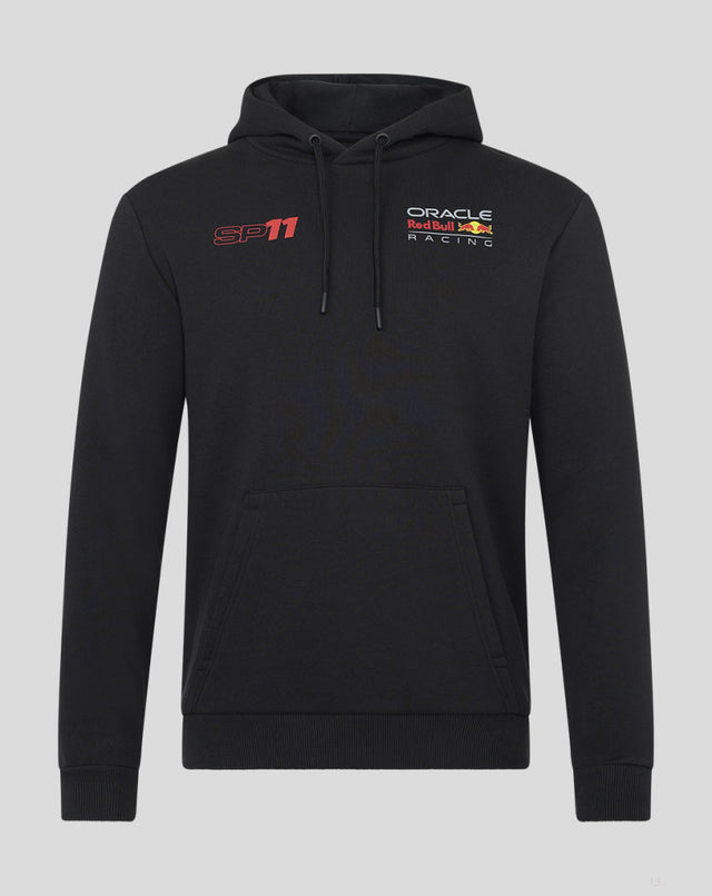 Red Bull Racing sweatshirt, hooded, Sergio Perez, OP1, black - FansBRANDS®