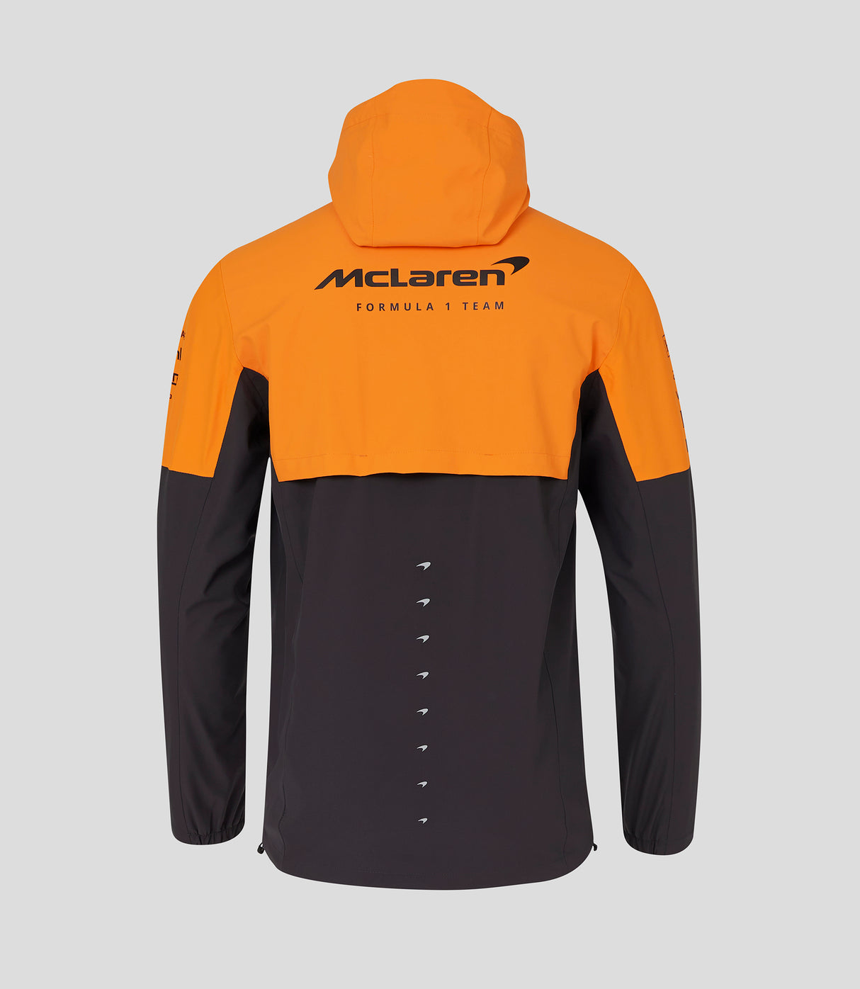 McLaren veste, Castore, équipe, imperméable, gris, 2024 - FansBRANDS®