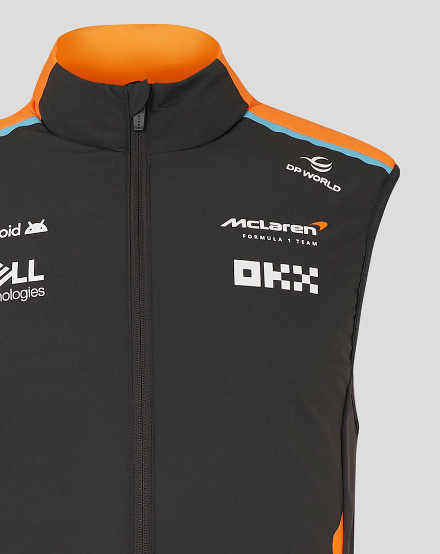 McLaren vest, Castore, team, Hybrid, gray, 2024