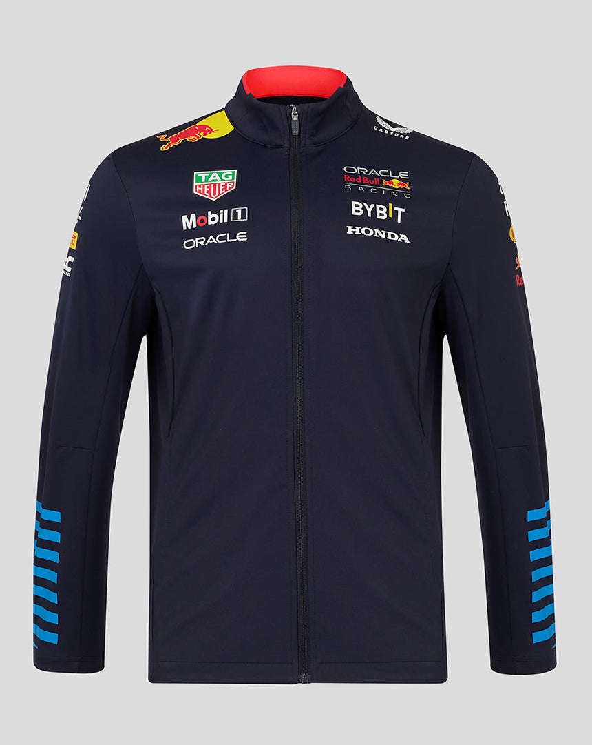 Chaqueta Red Bull Castore del equipo, softshell, azul, 2024
