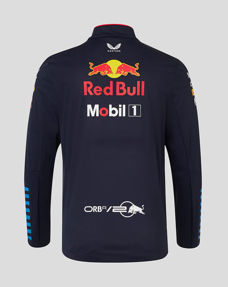 Veste Red Bull, Castore, Veste, softshell, bleu, 2024