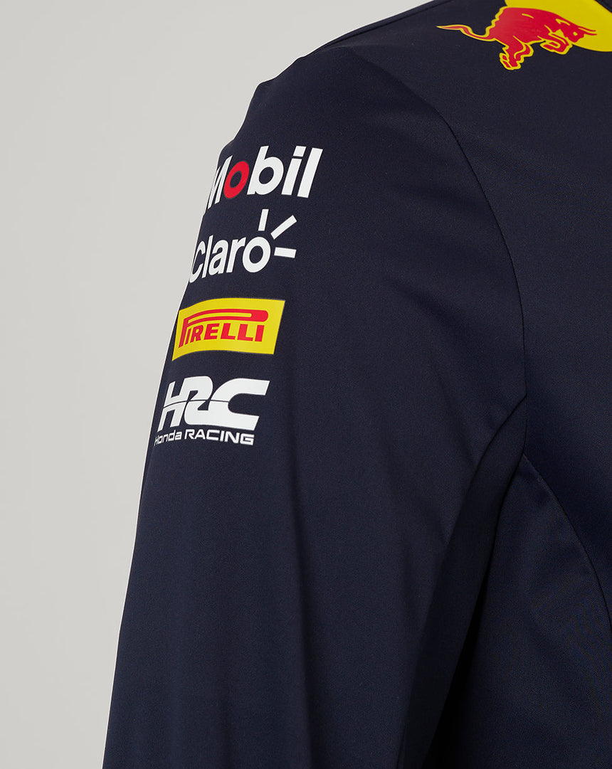 Chaqueta Red Bull Castore del equipo, softshell, azul, 2024