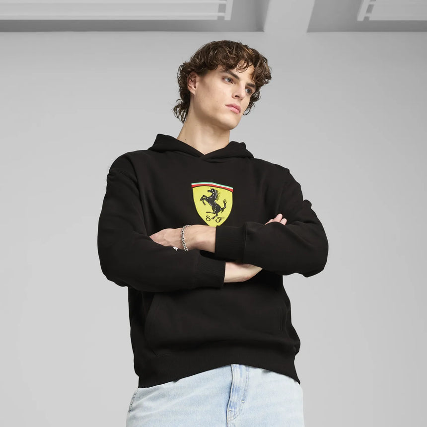 Sudadera con capucha Ferrari Race - Negra 🔥