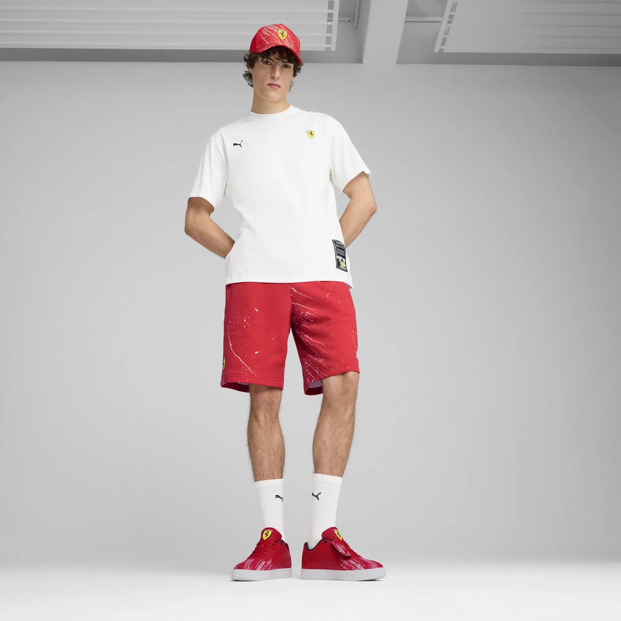 Ferrari Race Short Color Splash 🔥