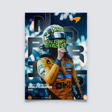 Affiche McLaren WDC Champion, Lando Norris, 2025