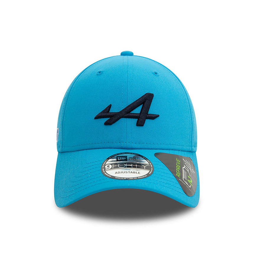 Gorra Alpine, NEW ERA, 9FORTY, essential, repreve, azul
