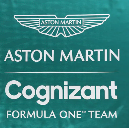 Drapeau de tribune Aston Martin Team, vert, 2022