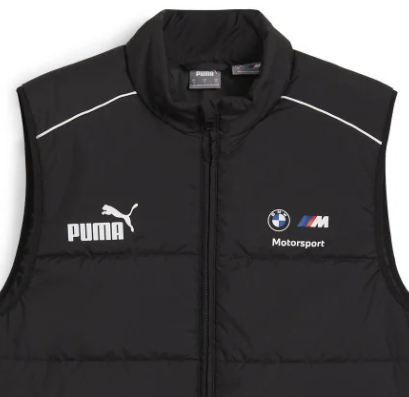 Gilet BMW Motorsport, Puma, MMS MT7+ Padded, noir