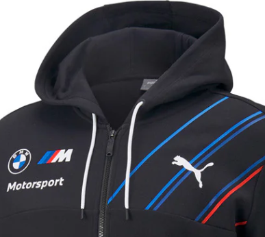 Sudadera Puma BMW Team, color antracita, 2022