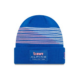 Bonnet Alpine, équipe, Pierre Gasly, tricot à revers, bleu, 2026