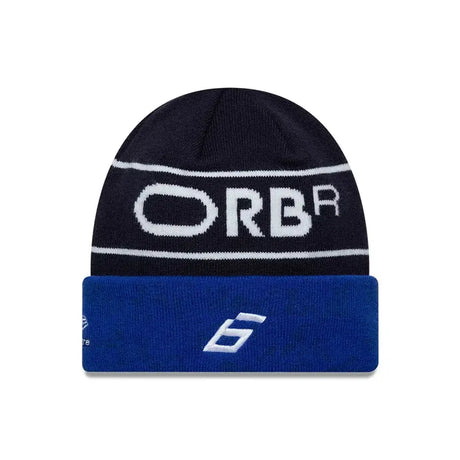 Bonnet Red Bull, équipe, Isack Hadjar, tricot à revers, bleu, 2026