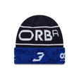 Bonnet Red Bull, équipe, Max Verstappen, tricot à revers, enfants, bleu, 2026