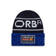Bonnet Red Bull, équipe, tricot à revers, enfants, bleu, 2026