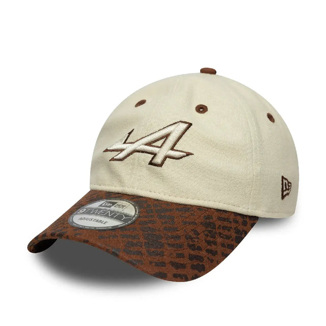 Casquette Alpine, heritage, 9TWENTY, New Era, blanche