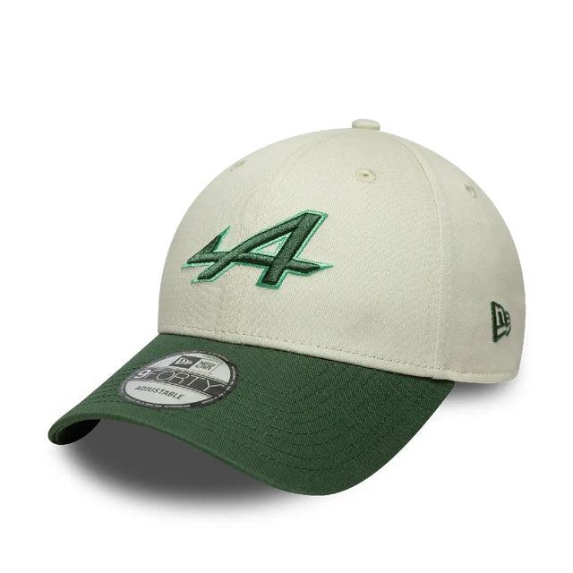 Casquette Alpine, saisonnière, 9FORTY, New Era, blanche