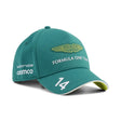 Casquette Aston Martin, équipe, Fernando Alonso, Puma, verte, 2026