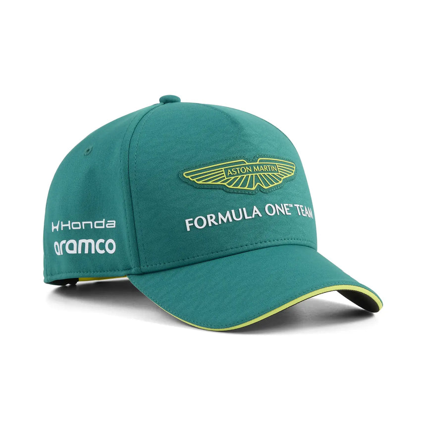 Casquette Aston Martin, équipe, Puma, enfants, verte, 2026