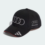 Casquette Audi adidas, équipe, Nico Hülkenberg, noire, 2026