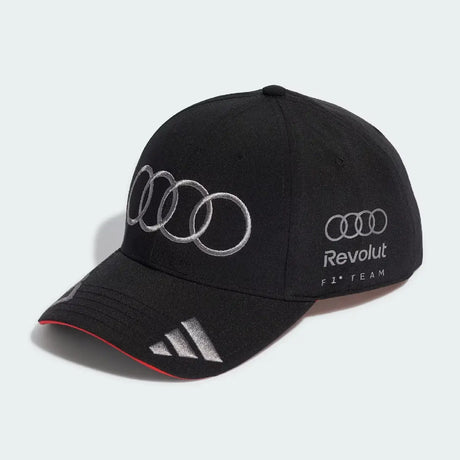 Casquette Audi adidas, équipe, Nico Hülkenberg, noire, 2026