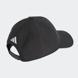Casquette d'Équipe Mercedes-AMG Petronas F1, Adidas, Noire, 2026 2