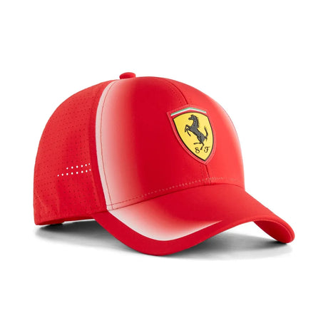 Casquette Ferrari, équipe, enfants, rouge