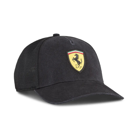 Casquette Ferrari, trucker, Puma, noire