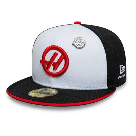 Casquette Haas F1, ligue d'été, 59FIFTY, New Era, noire