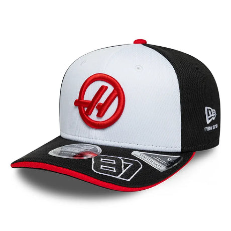 Casquette Haas F1, équipe, Oliver Bearman, 9SEVENTY, New Era, noire, 2026