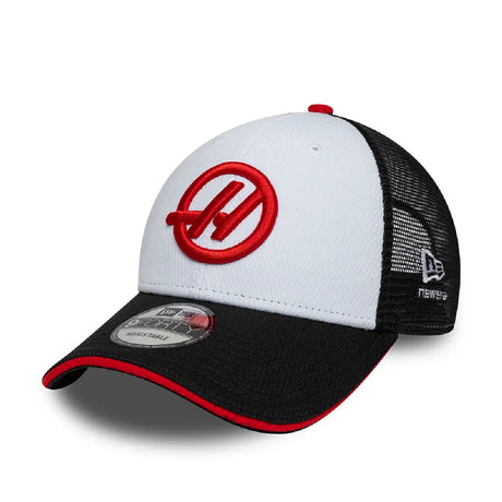 Casquette Haas F1, Summer League, 9FORTY, New Era, noire