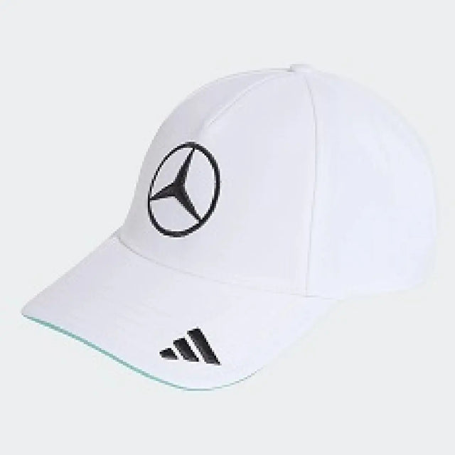 Casquette Mercedes, équipe, adidas, blanche