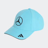 Casquette Mercedes, équipe, adidas, George Russell, bleu