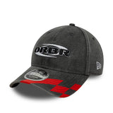 Casquette Red Bull, délavée, 9FORTY, New Era, noire