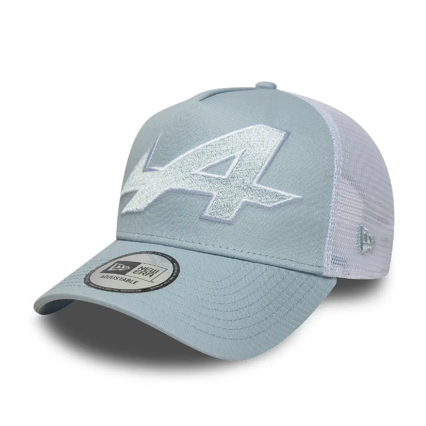 Casquette trucker Alpine, saisonnière, bleue