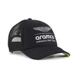 Casquette Trucker Aston Martin, noire