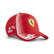 Casquette trucker Ferrari, équipe, Charles Leclerc, Puma, rouge