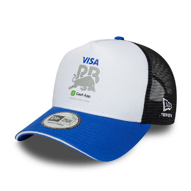 Casquette trucker Visa RB, essentiel, blanche