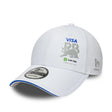 Casquette Visa RB, essentielle, 9FORTY, New Era, blanche