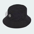 Chapeau seau Mercedes, équipe, mécaniciens, adidas, noir, 2026