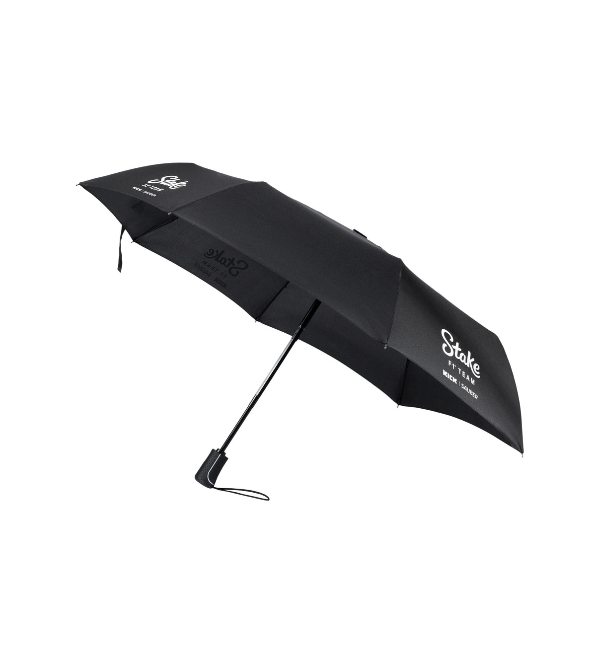 Parapluie compact Kick Sauber, CODE ZERO, Stake Branded, noir