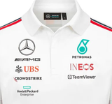 Polo Mercedes Team, blanc, 2023