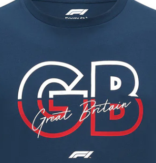 Camiseta F1 Fanwear, SE Silverstone, 2022, Azul,
