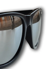 Lunettes de soleil 'FansBRANDS', argent