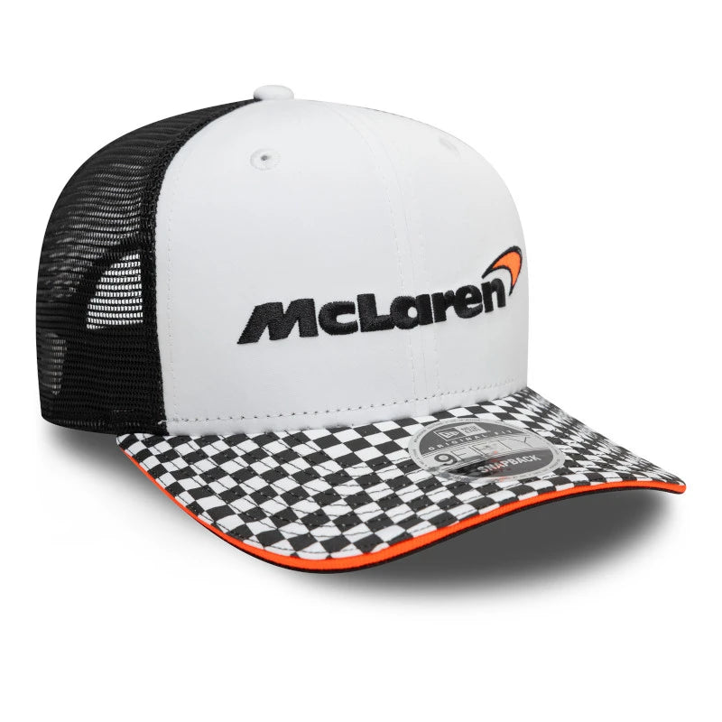 Gorra con visera a cuadros McLaren 9FIFTY 🔥