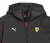 Ferrari, Puma, Race MT7 Ecolite quilted jacket, black