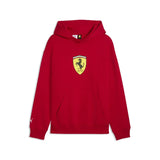 Ferrari sweat à capuche, écusson, rouge