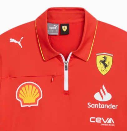 Polo Ferrari, Puma, equipo, profesional, rojo, 2024